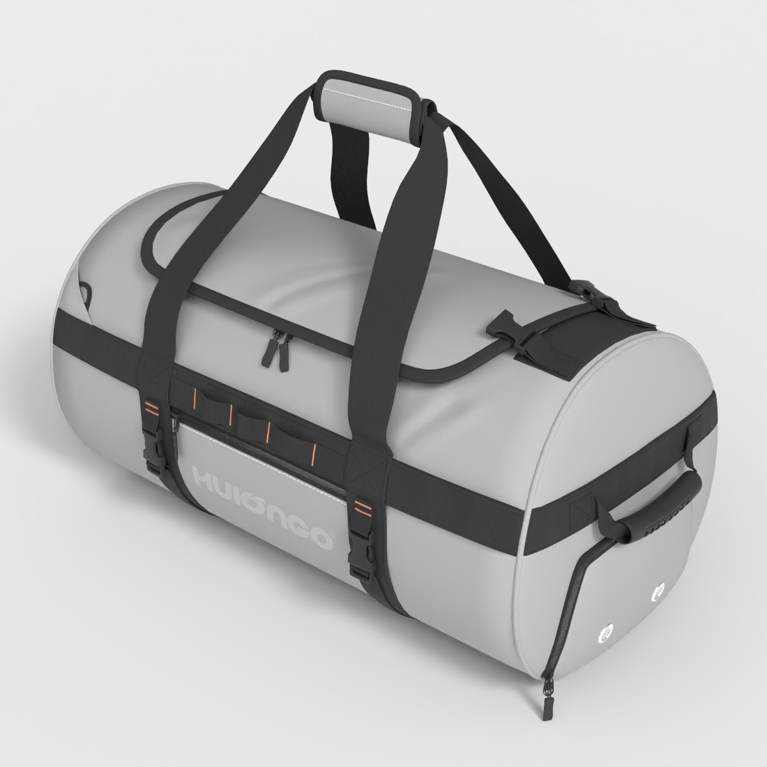 GYM DUFFLE BAG Low-poly 3D model_4