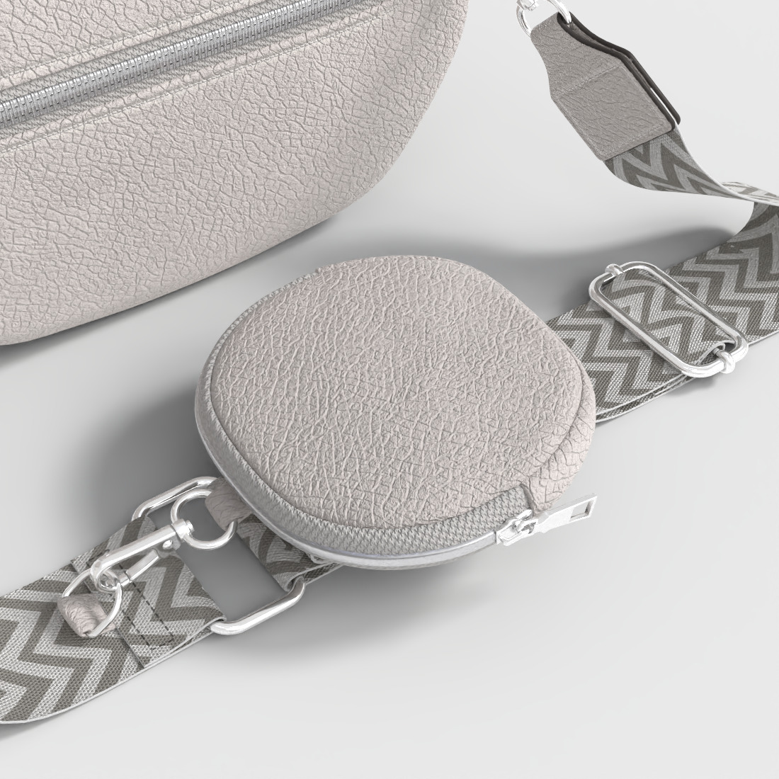 WOMENS HANDBAG Low-poly 3D model_6