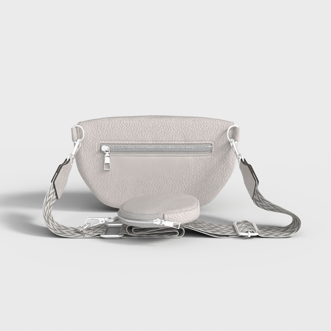 WOMENS HANDBAG Low-poly 3D model_3