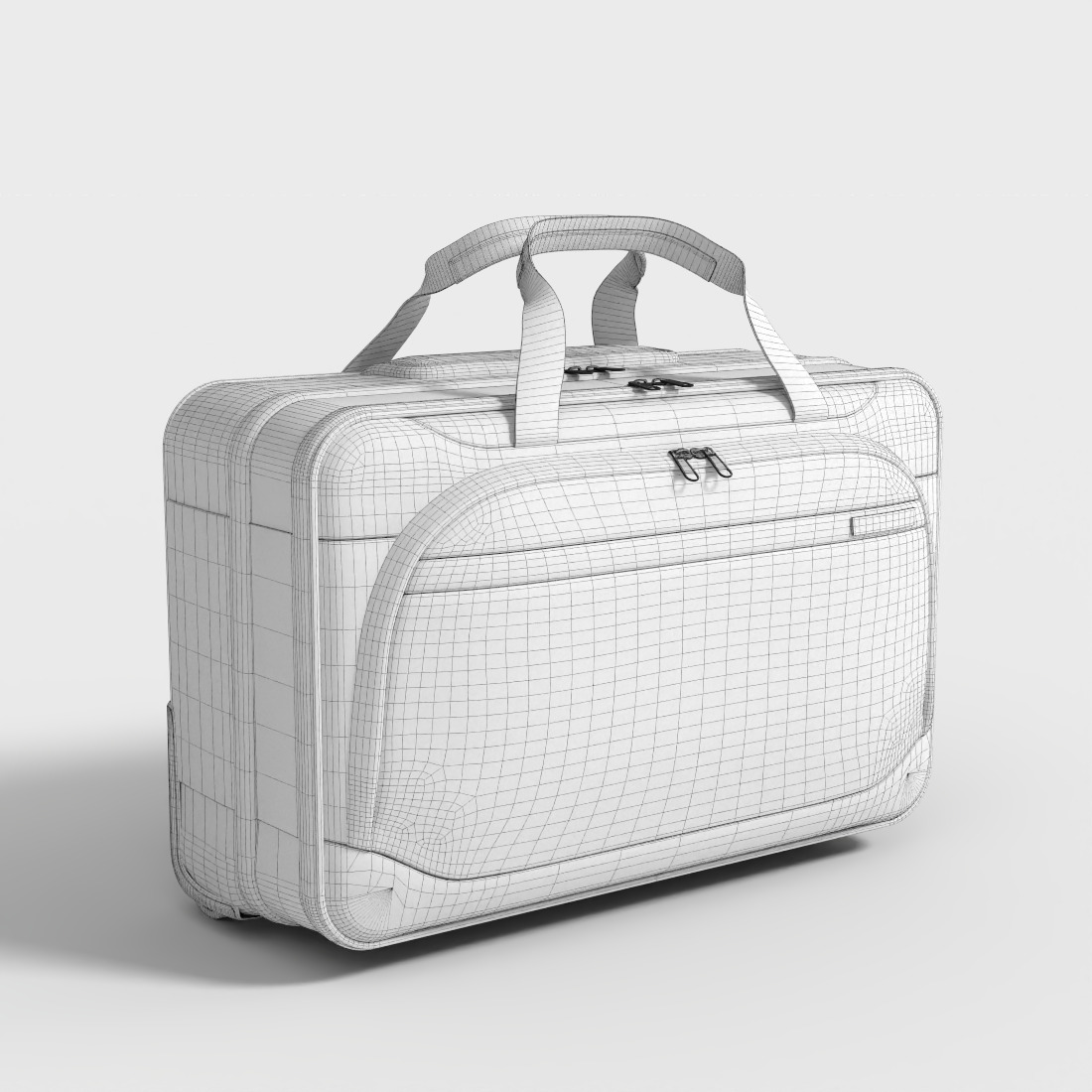 SAMSONITE VECTURA LUGGAGE Low-poly 3D model_7