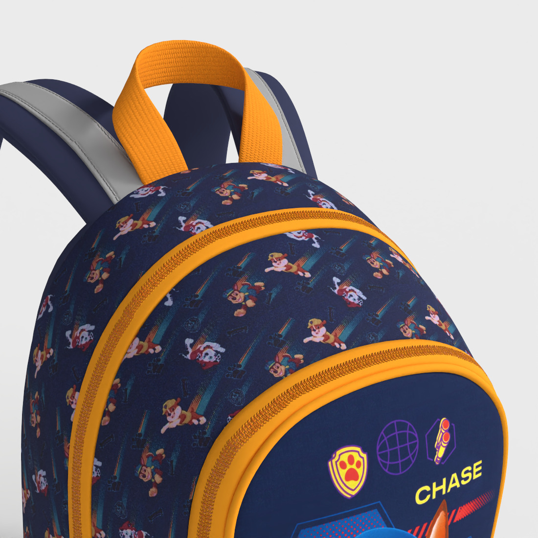 PAW PATROL CAHSE BACKPACK Low-poly 3D model_5