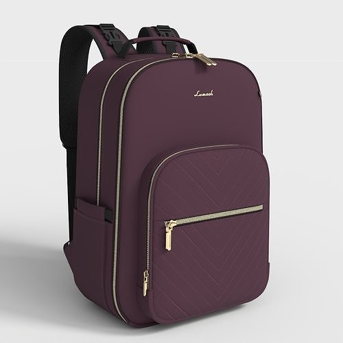 PURPLE DIAPER BACKPACK Low-poly 3D model