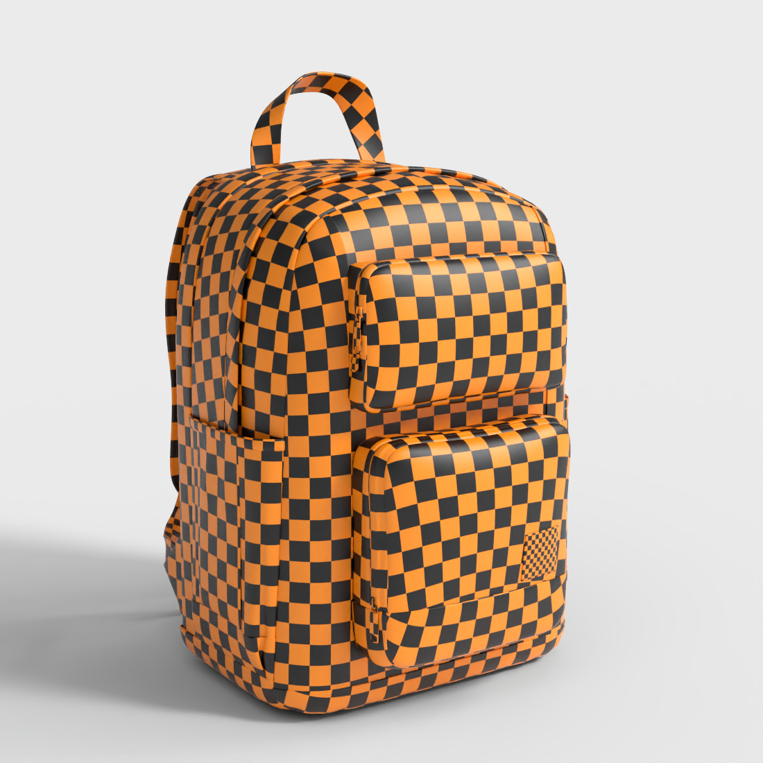 LAPTOP BACKPACK Low-poly 3D model_6