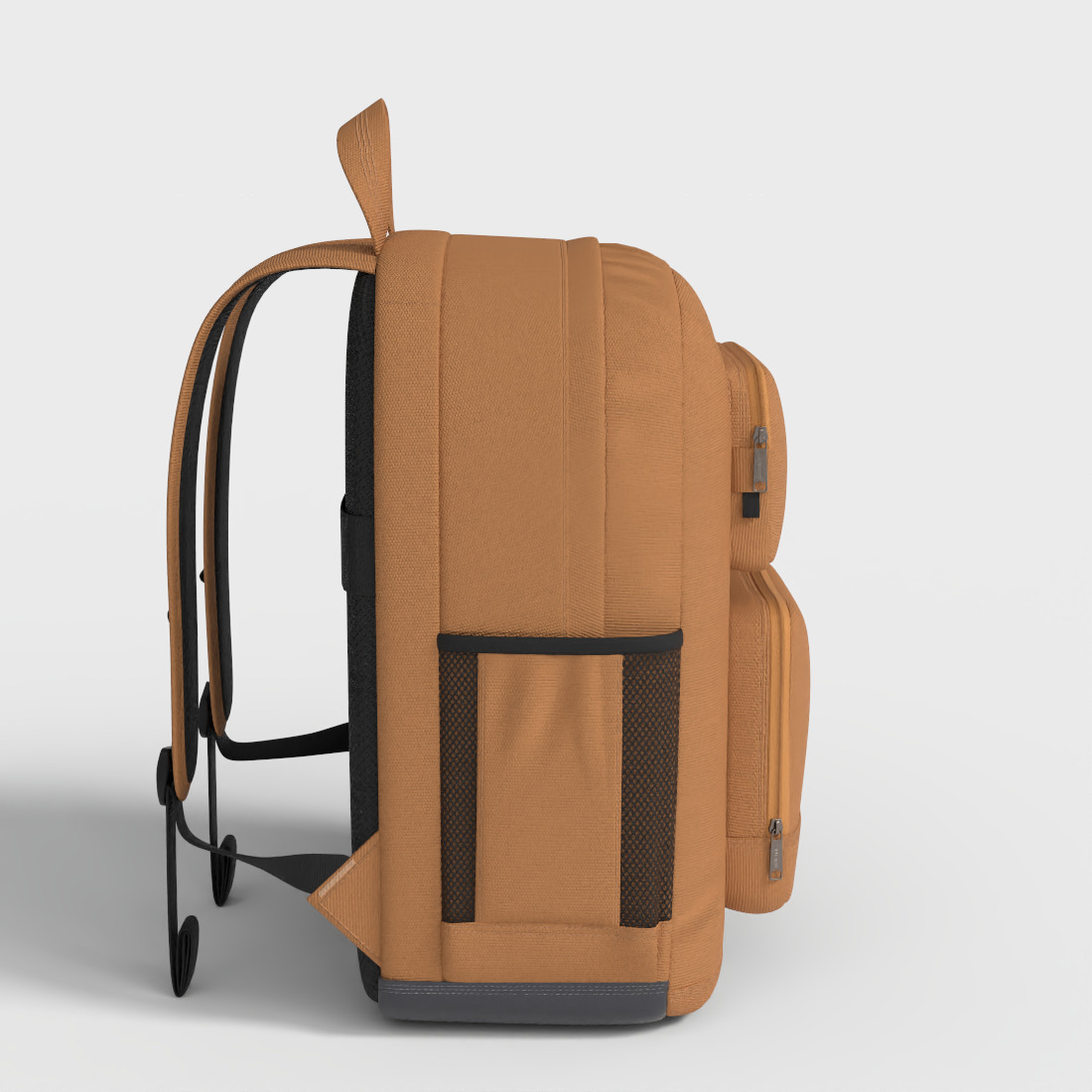 LAPTOP BACKPACK Low-poly 3D model_2