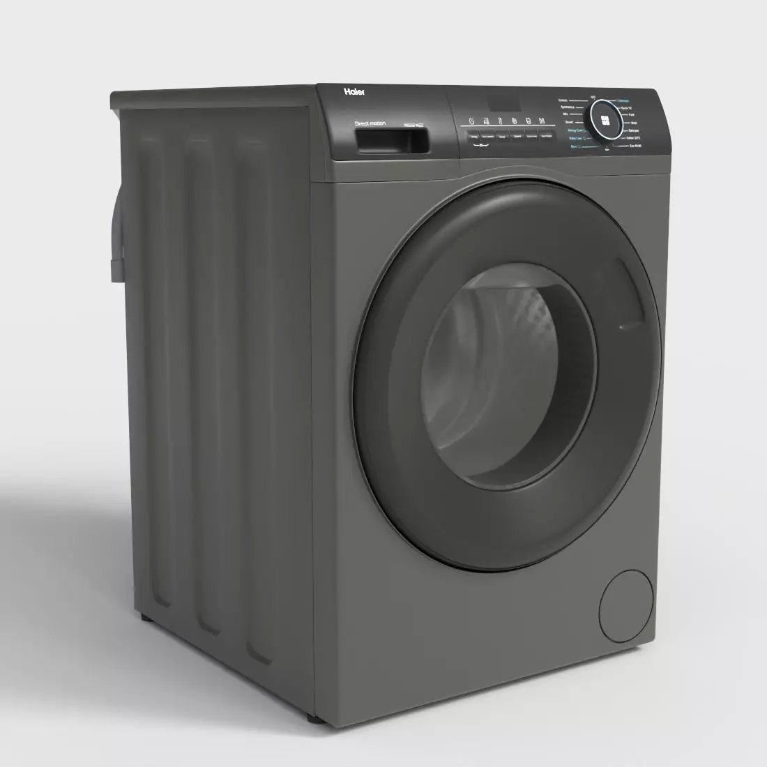 HAIER WASHING MACHINE Low-poly 3D model_0