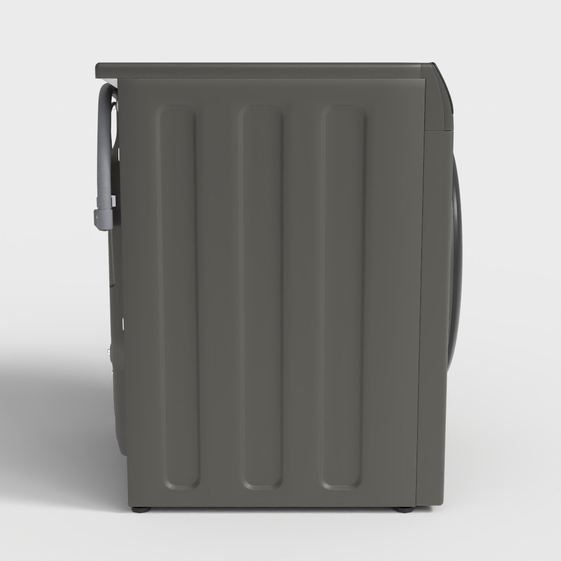 HAIER WASHING MACHINE Low-poly 3D model_2