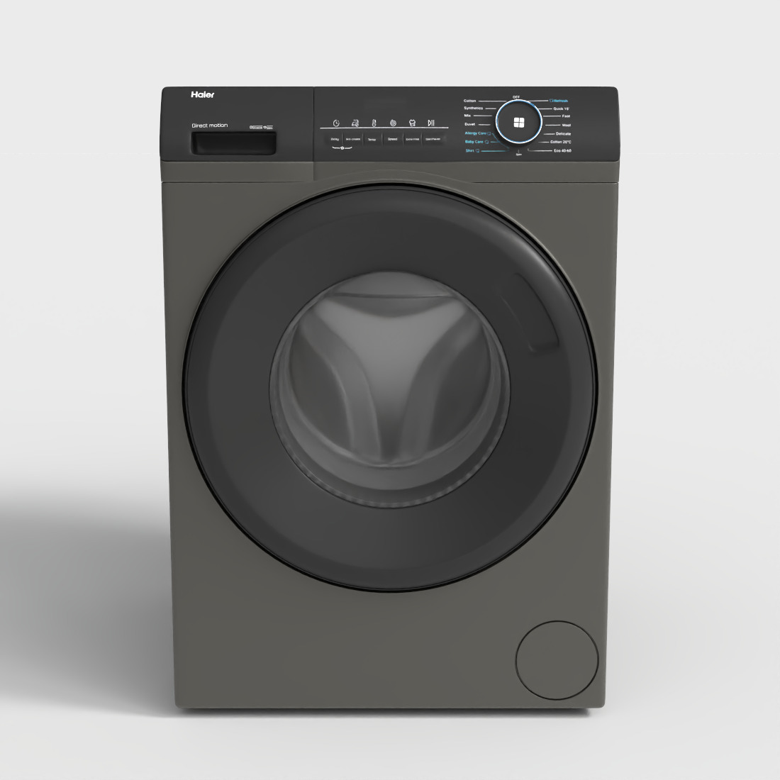 HAIER WASHING MACHINE Low-poly 3D model_1