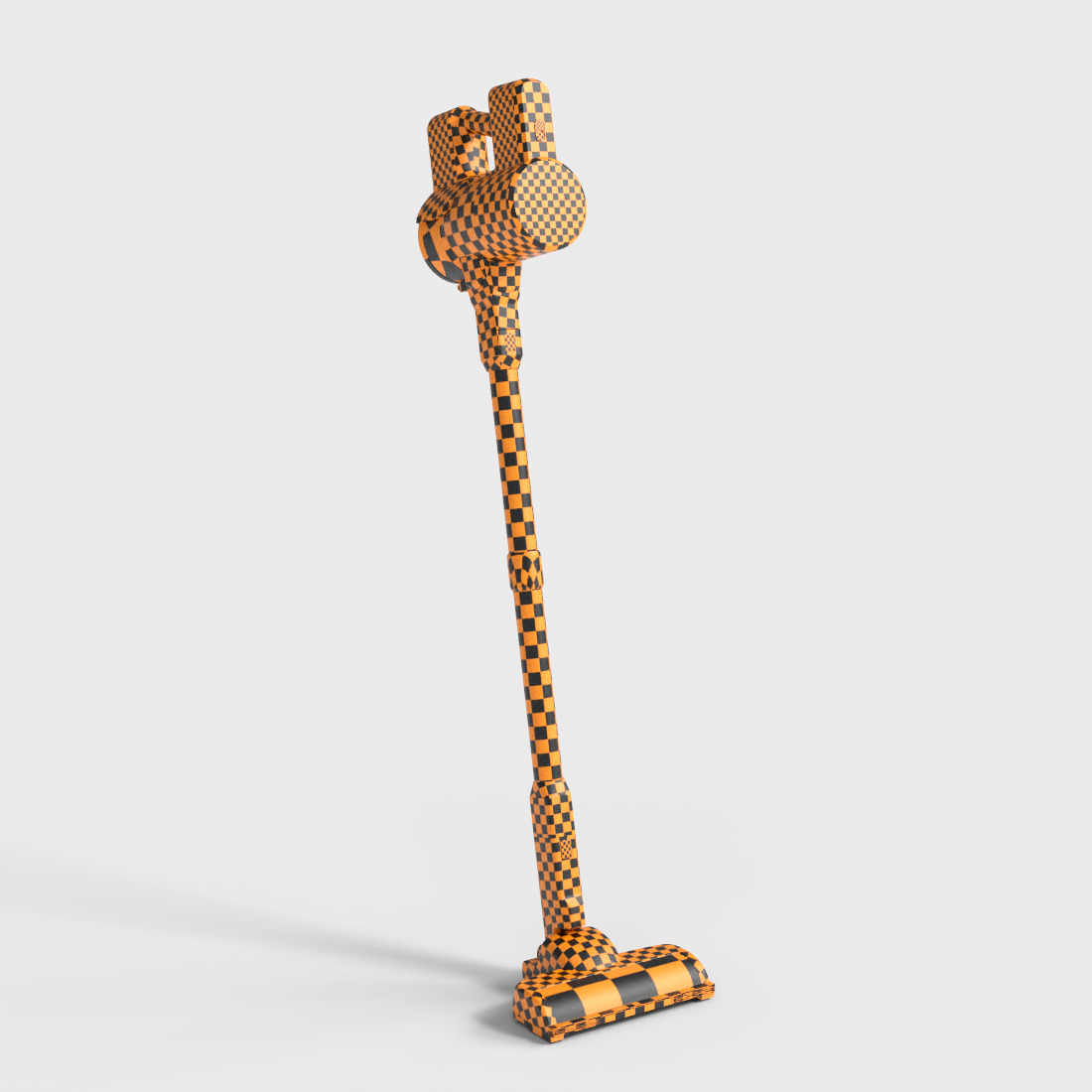 CORDLESS VACUUM CLEANER Low-poly 3D model_7