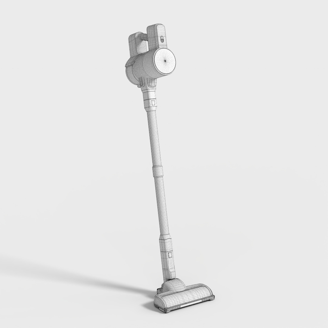 CORDLESS VACUUM CLEANER Low-poly 3D model_8
