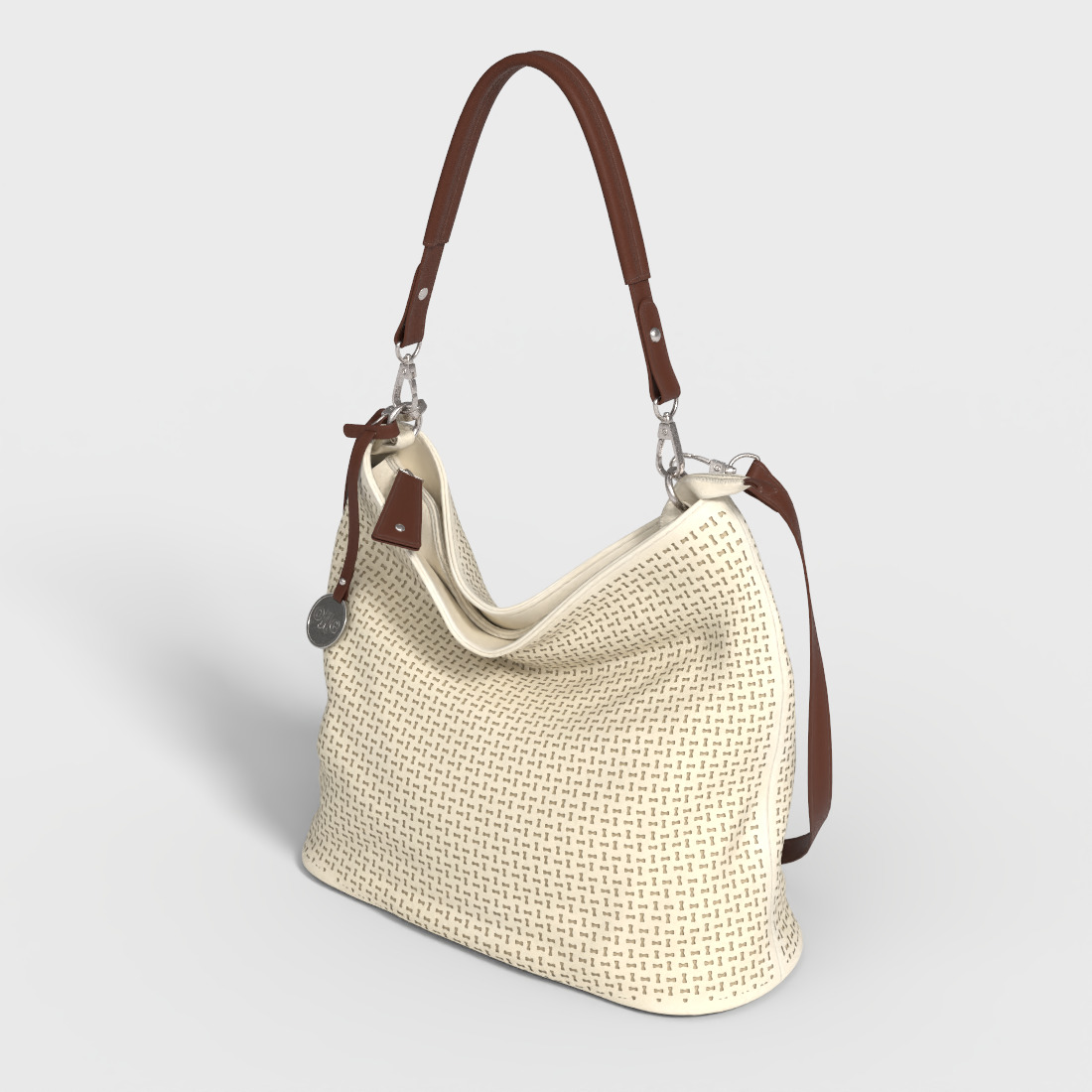 WOMENS HANDBAG Low-poly 3D model_4