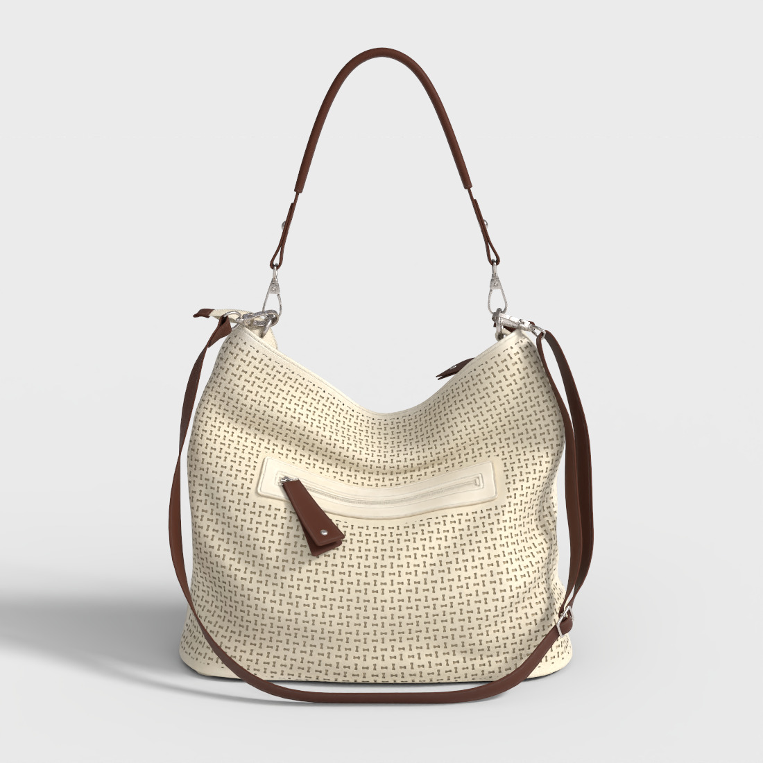 WOMENS HANDBAG Low-poly 3D model_3