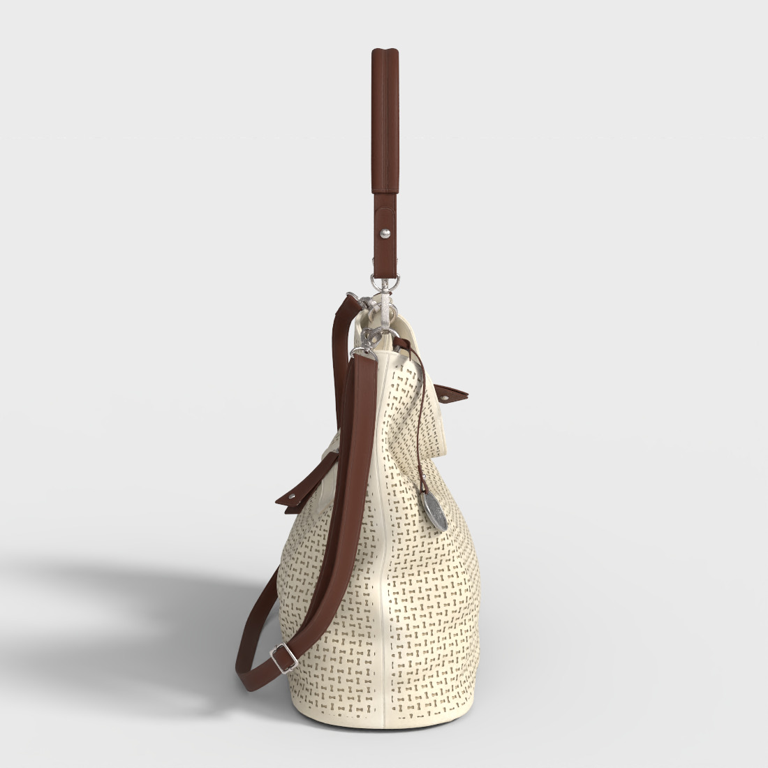 WOMENS HANDBAG Low-poly 3D model_2