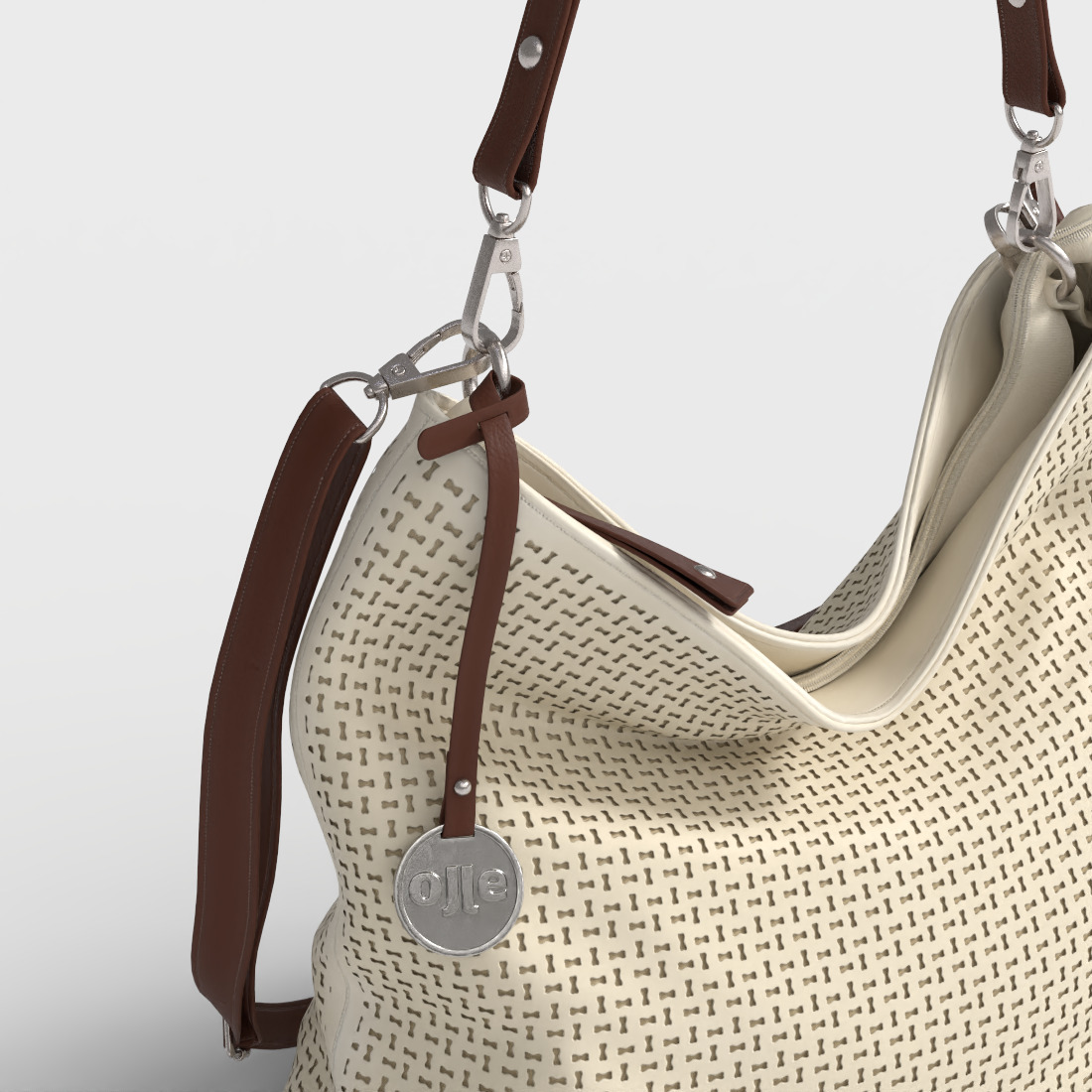WOMENS HANDBAG Low-poly 3D model_5