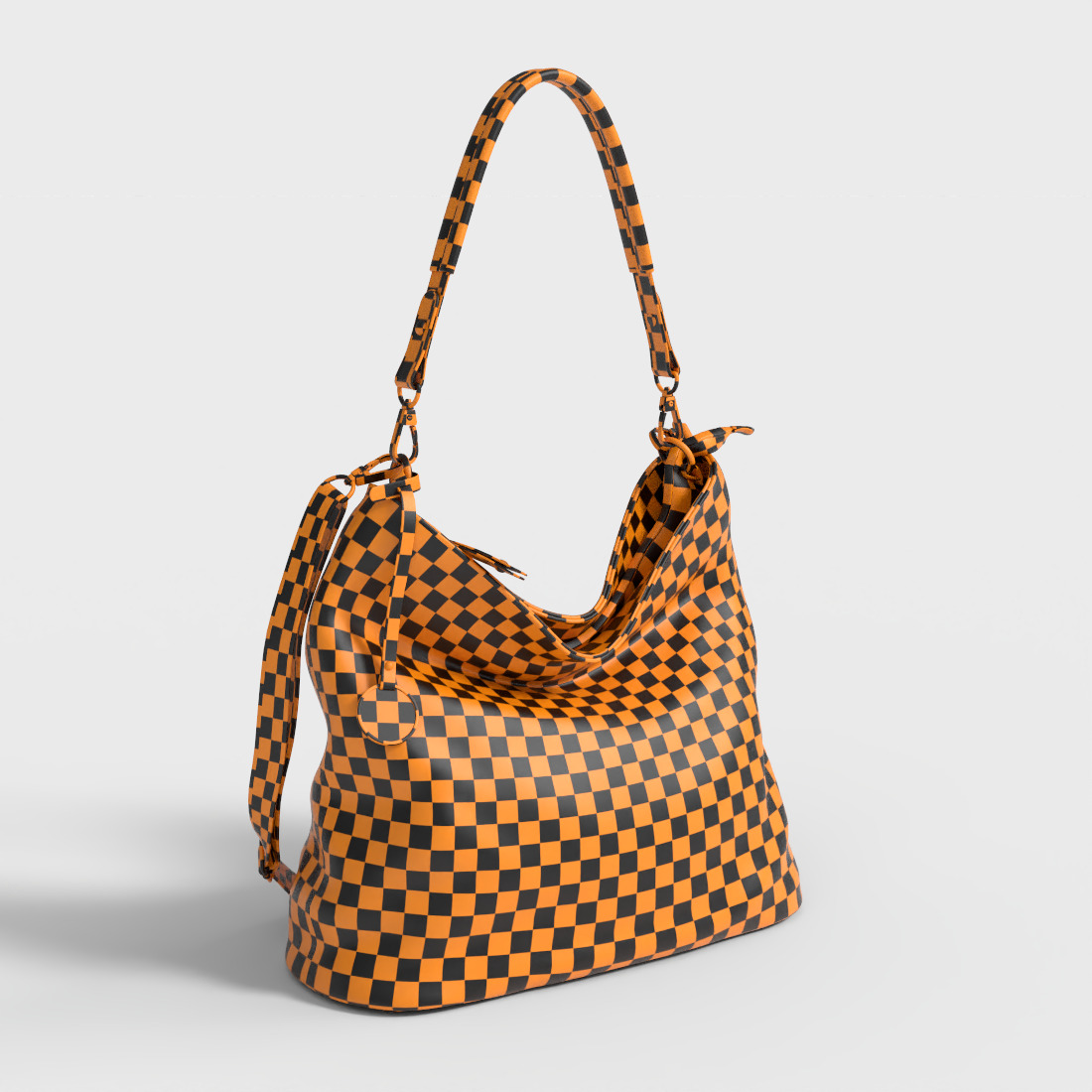 WOMENS HANDBAG Low-poly 3D model_7