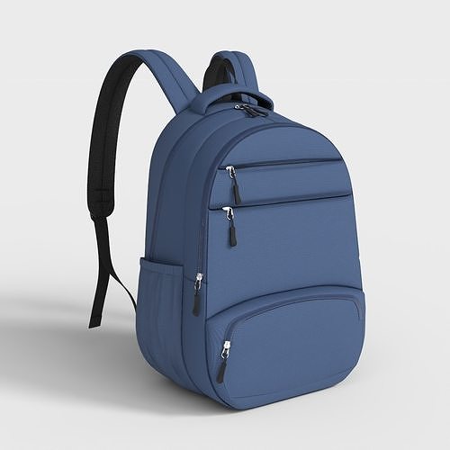 CABIN BACKPACK Low-poly 3D model