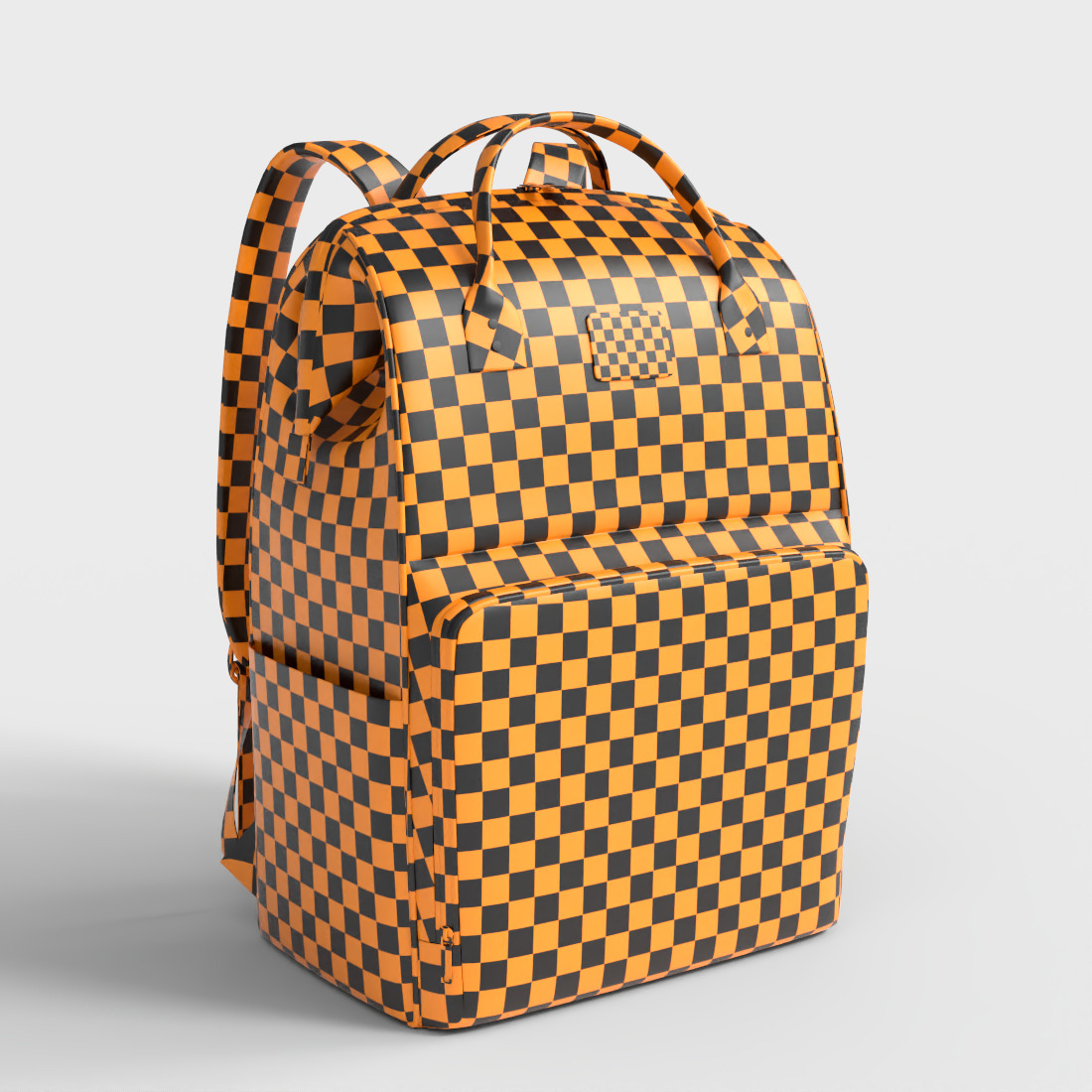 LAPTOP BACKPACK Low-poly 3D model_6