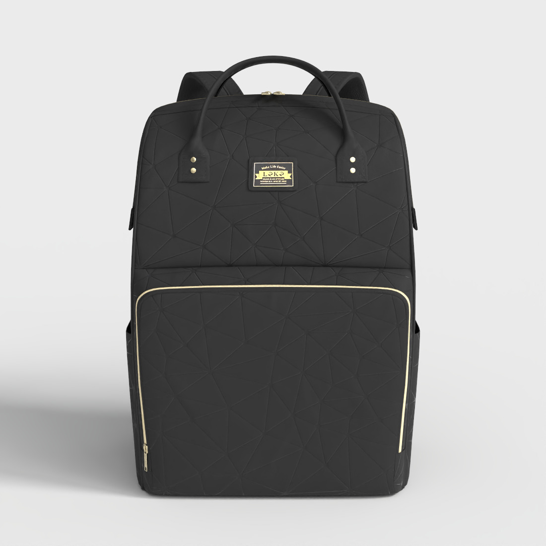 LAPTOP BACKPACK Low-poly 3D model_1