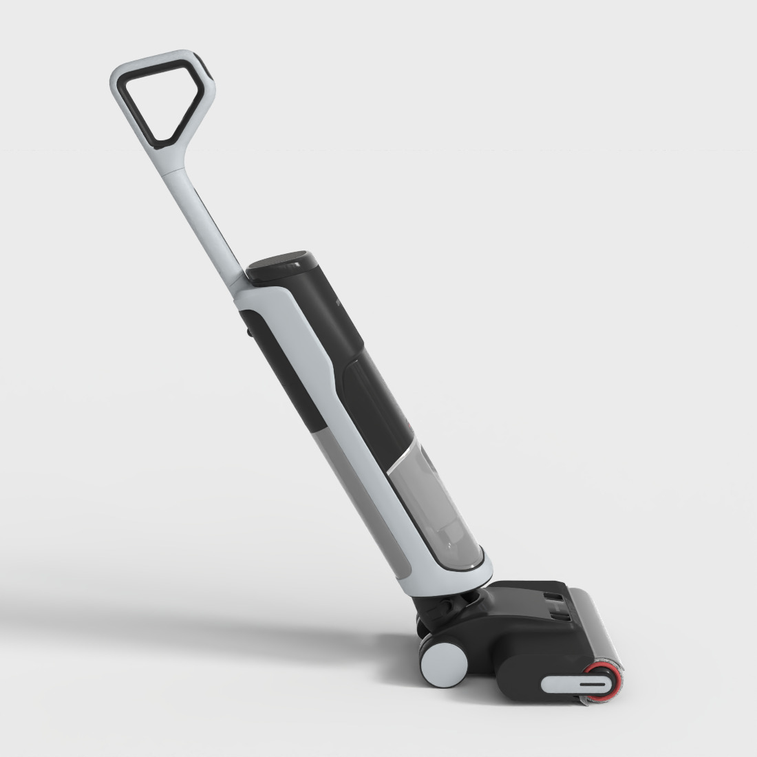 WET DRY VACUUM CLEANER Low-poly 3D model_2