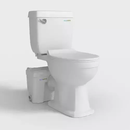 UPFLUSH TOILET FOR BASEMENT