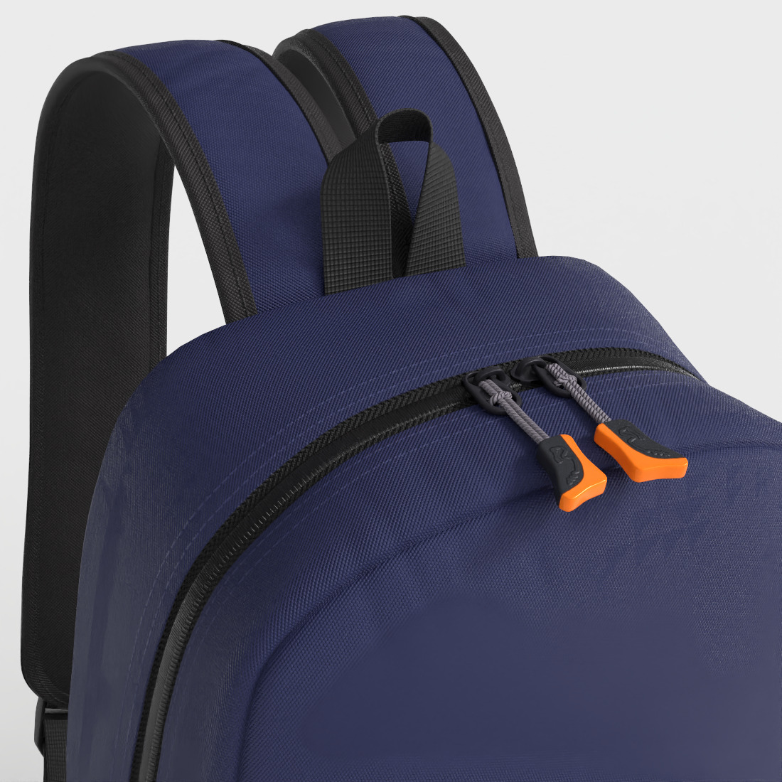 KIDS BACKPACK Low-poly 3D model_5