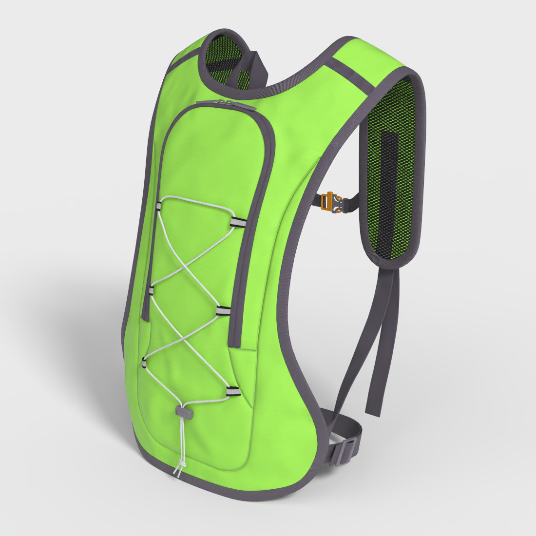 MOUNTAIN BIKE BACKPACK Low-poly 3D model_4