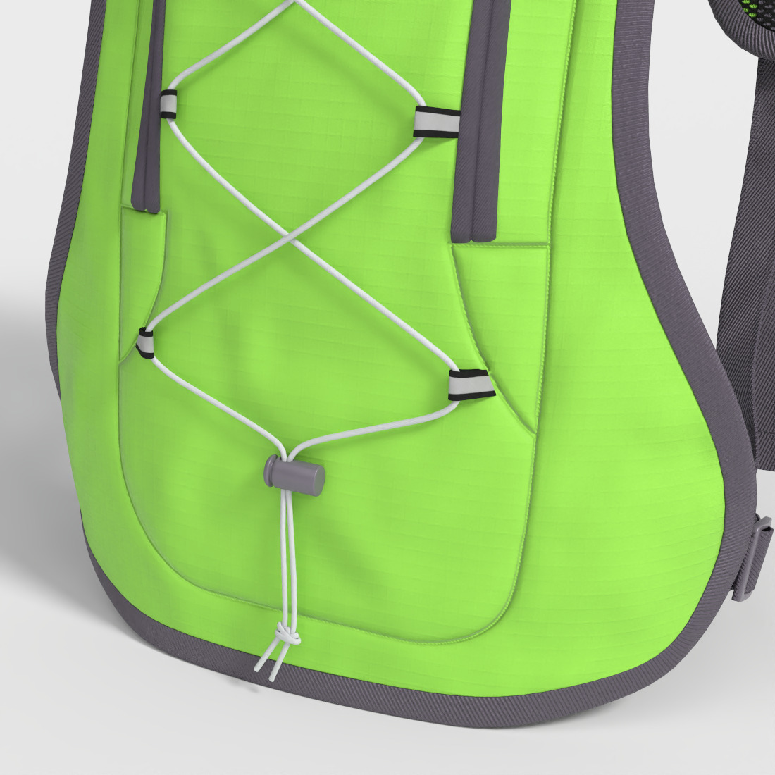MOUNTAIN BIKE BACKPACK Low-poly 3D model_6