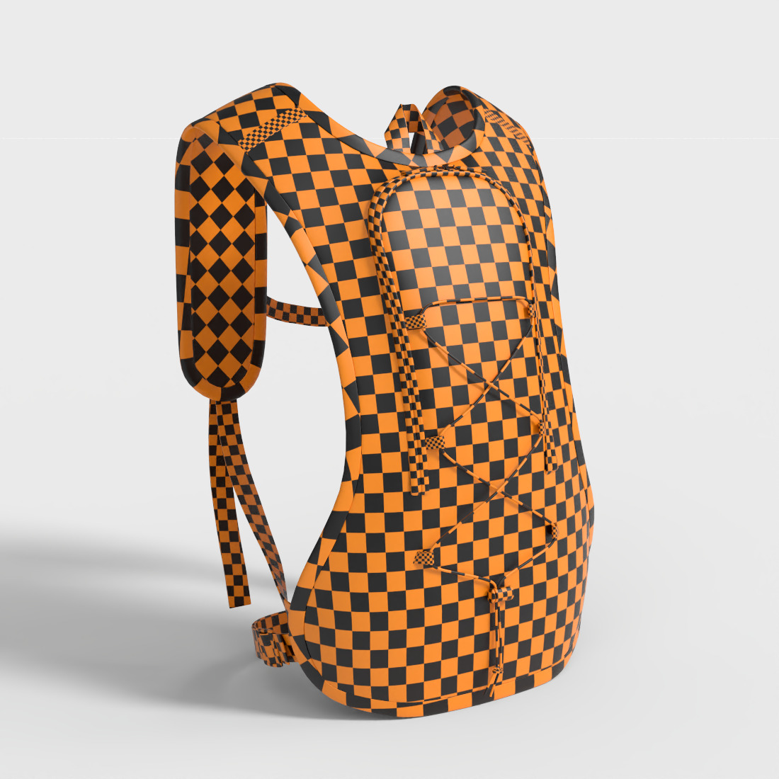 MOUNTAIN BIKE BACKPACK Low-poly 3D model_7