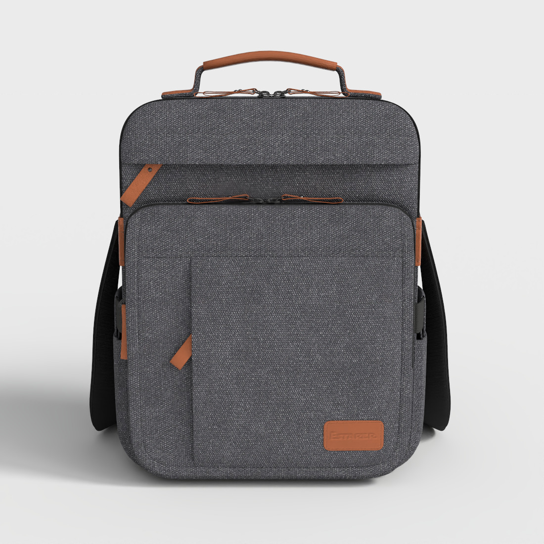MESSENGER BAG Low-poly 3D model_1