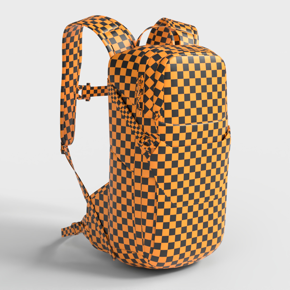 OUTDOOR BACKPACK Low-poly 3D model_6
