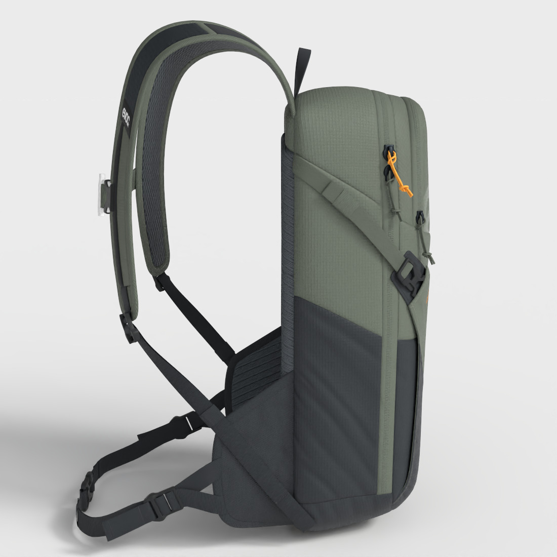 OUTDOOR BACKPACK Low-poly 3D model_2