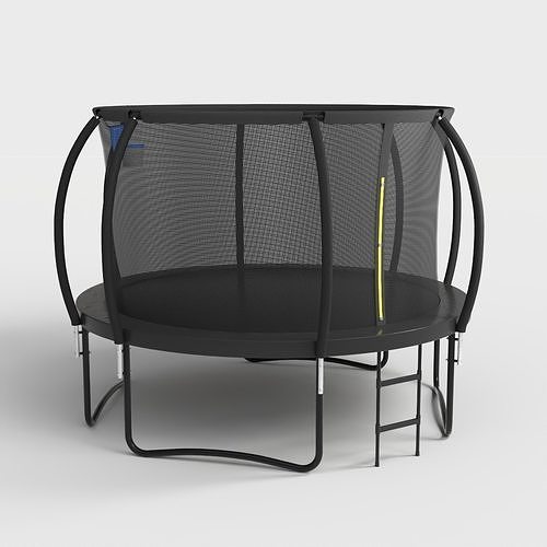OUTDOOR TRAMPOLINE FOR KIDS Low-poly 3D model