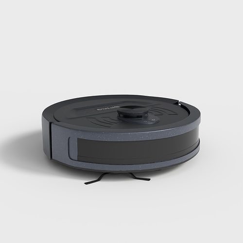 ROBOT VACUUM CLEANER Low-poly 3D model