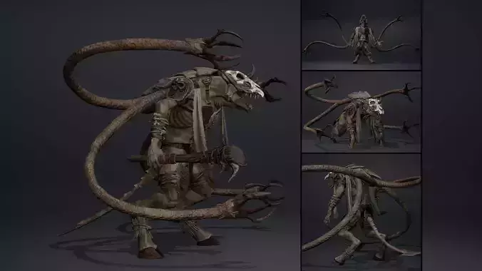 Mist Barbarian Tentacle