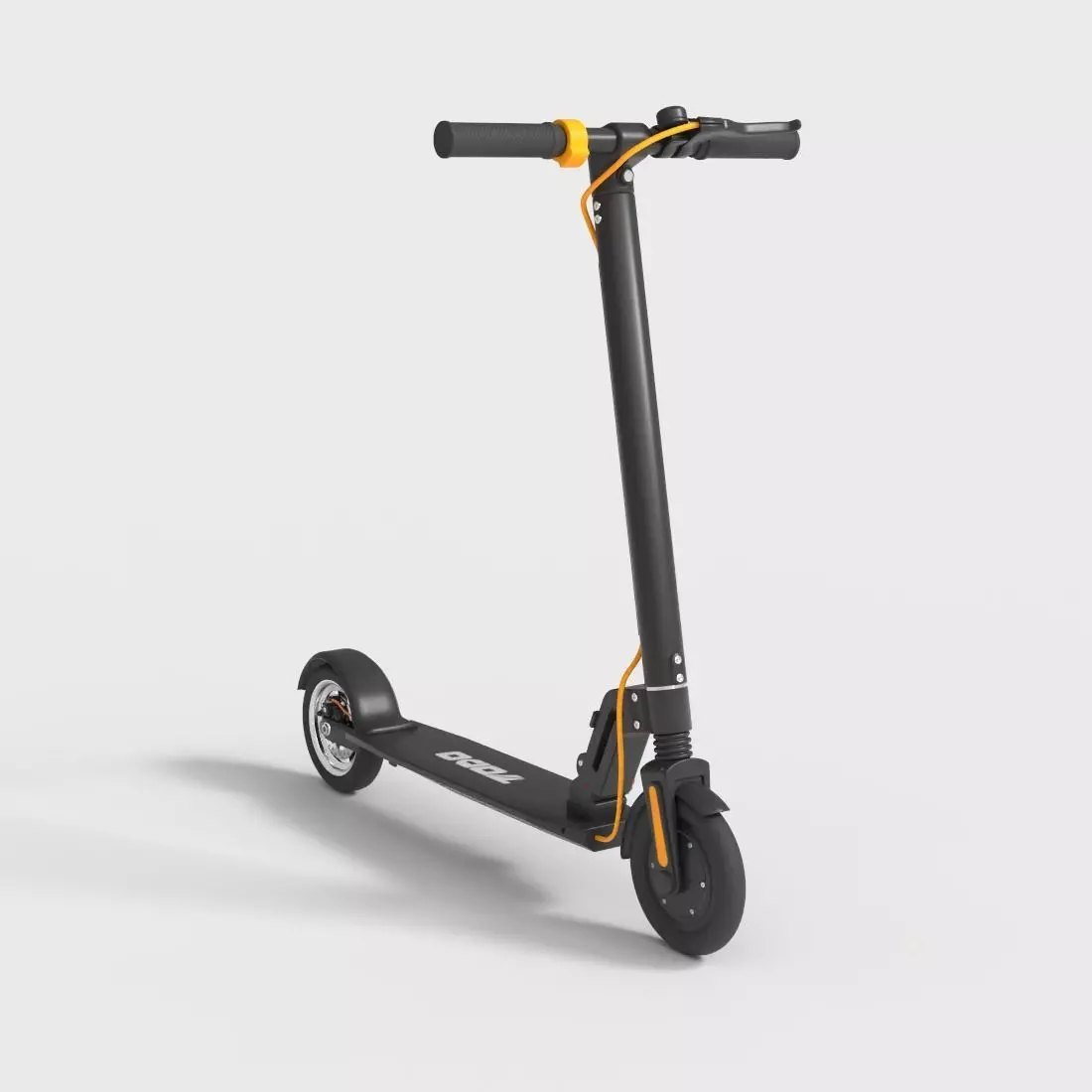 FOLDABLE ELECTRIC SCOOTER Low-poly 3D model_0