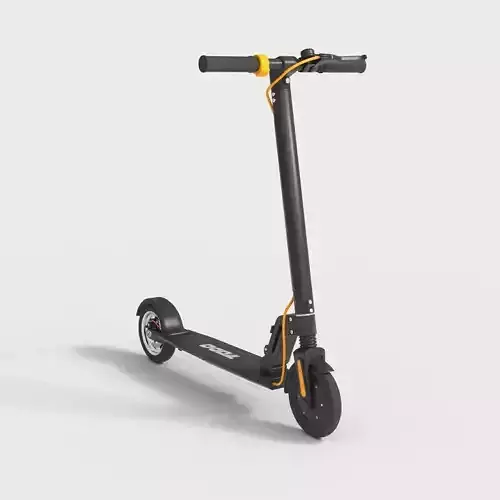 FOLDABLE ELECTRIC SCOOTER Low-poly 3D model