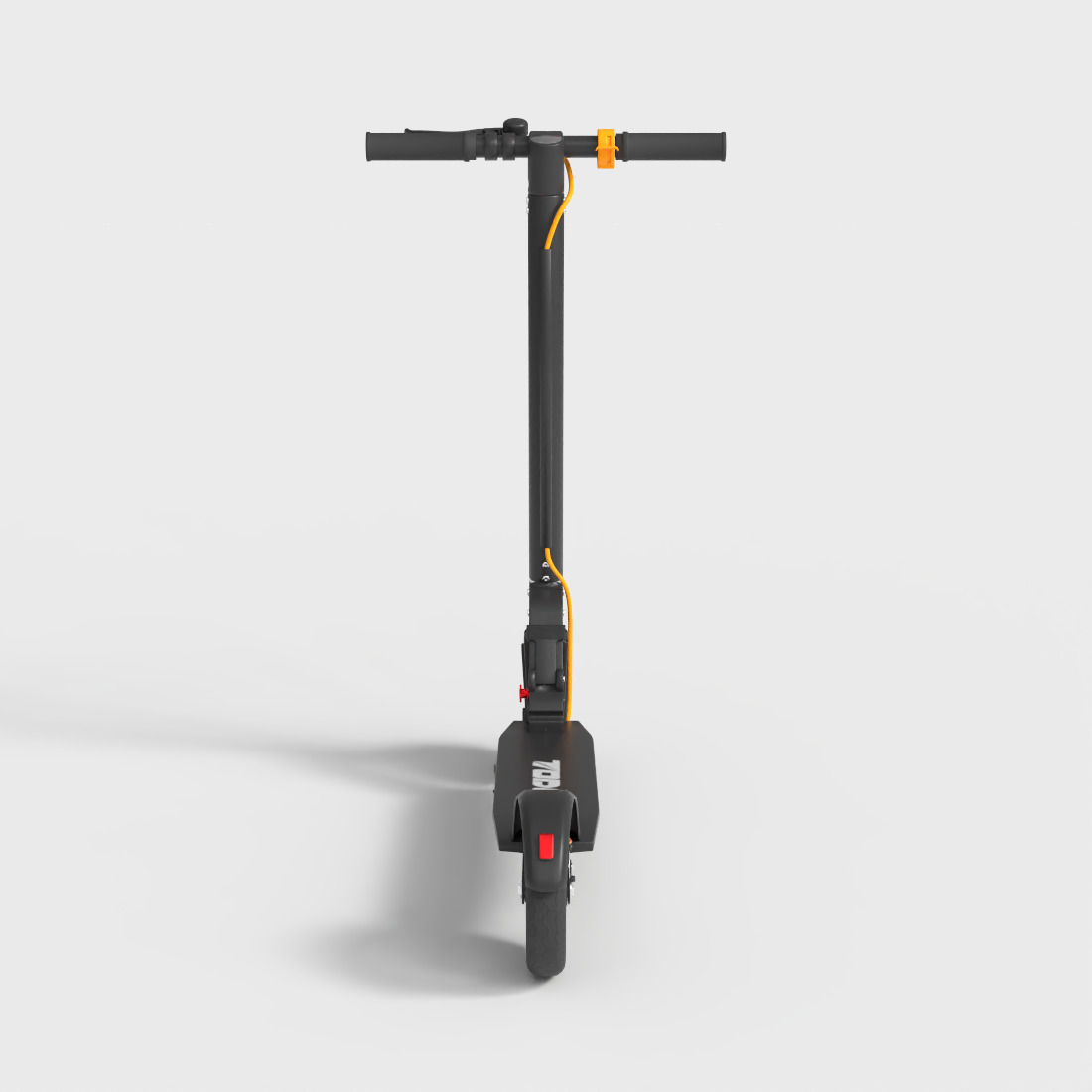 FOLDABLE ELECTRIC SCOOTER Low-poly 3D model_3