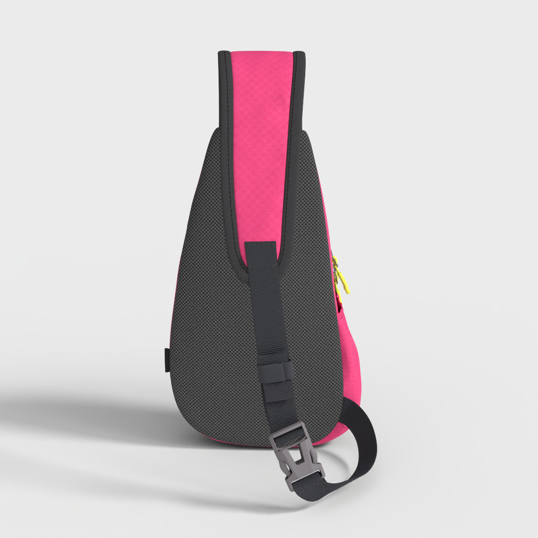 SPORTS CHEST BAG Low-poly 3D model_3