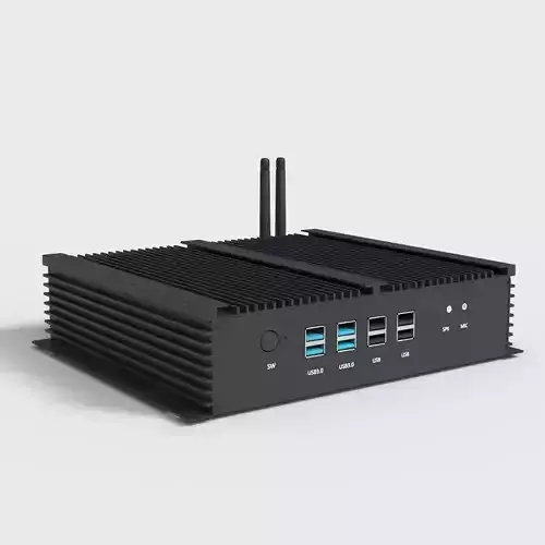 MINI PC COMPUTER Low-poly 3D model