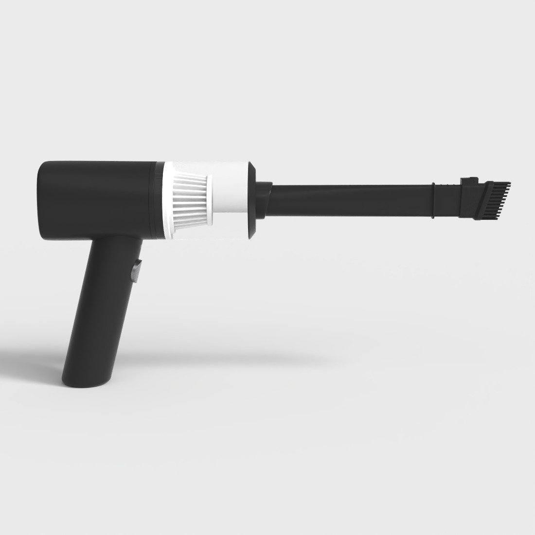 HANDHELD VACUUM CLEANER Low-poly 3D model_2
