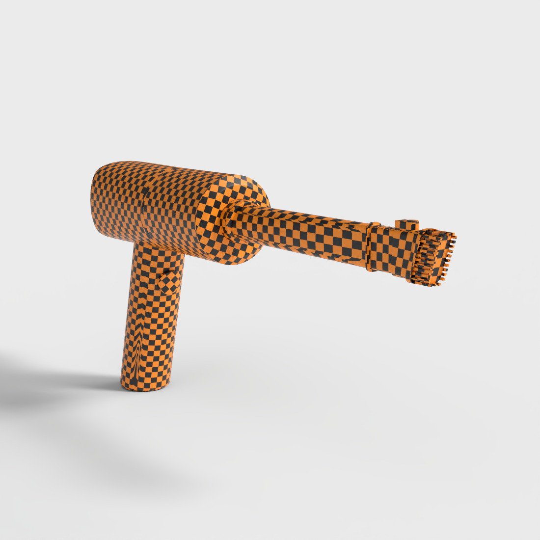 HANDHELD VACUUM CLEANER Low-poly 3D model_6