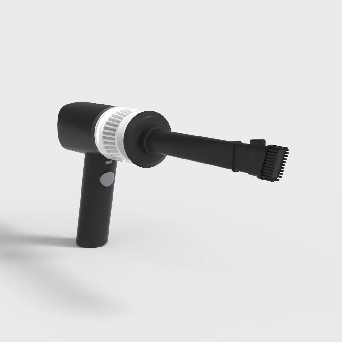 HANDHELD VACUUM CLEANER Low-poly 3D model_0