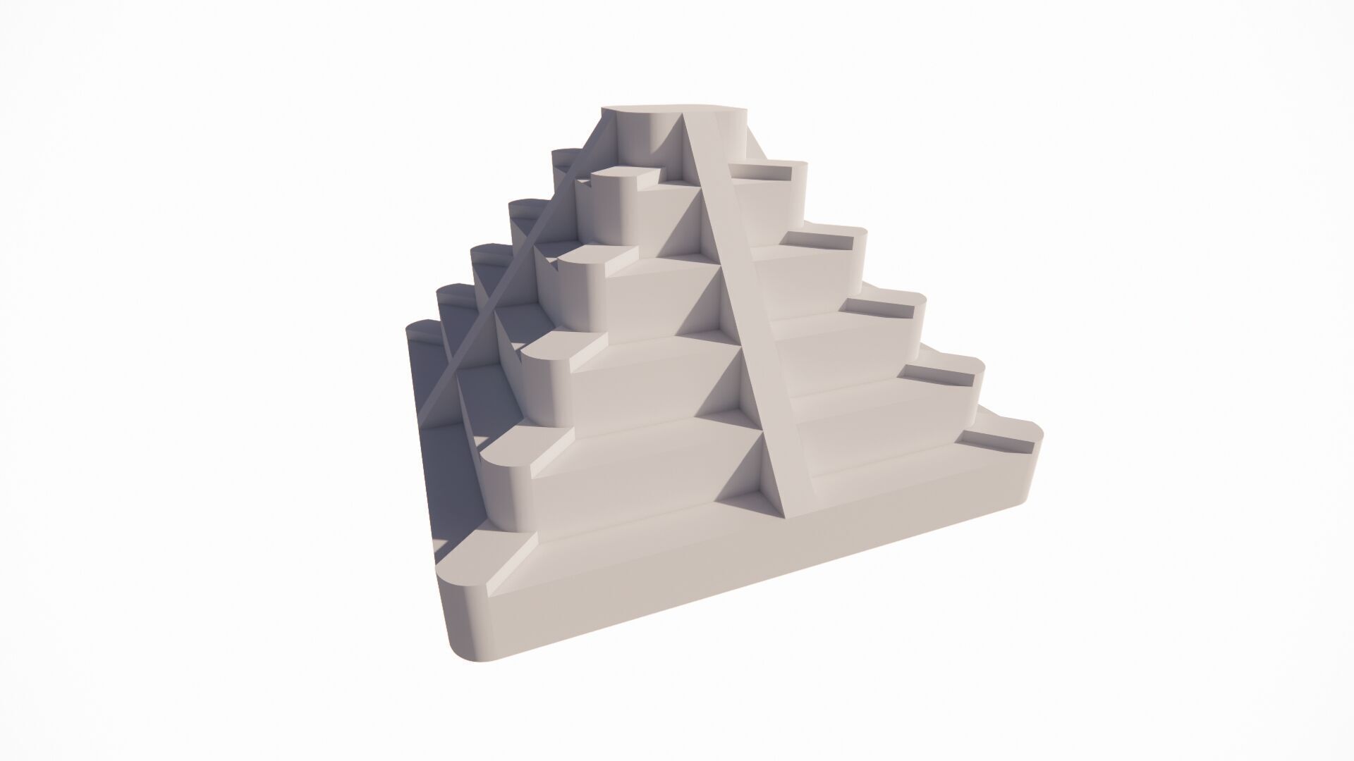 Triangle pyramids 3D algorithmic designs and forms 3D print model_15