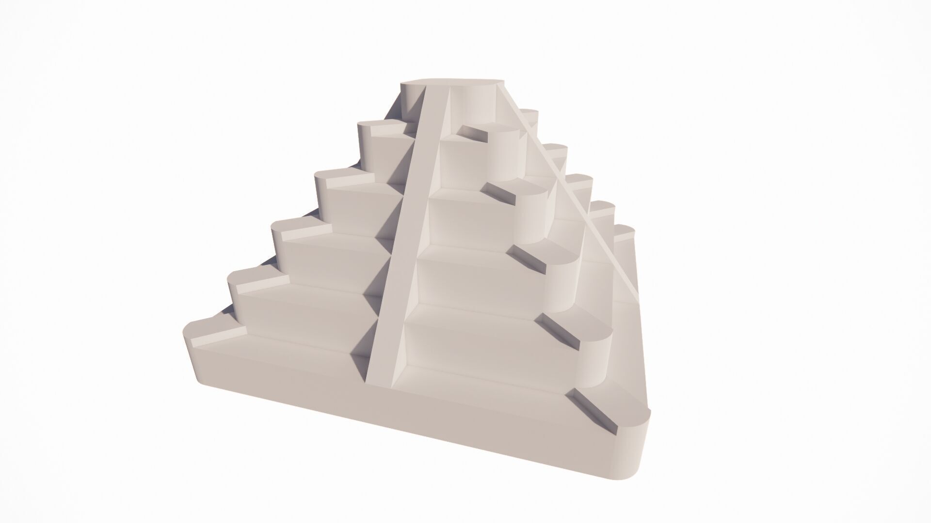 Triangle pyramids 3D algorithmic designs and forms 3D print model_5