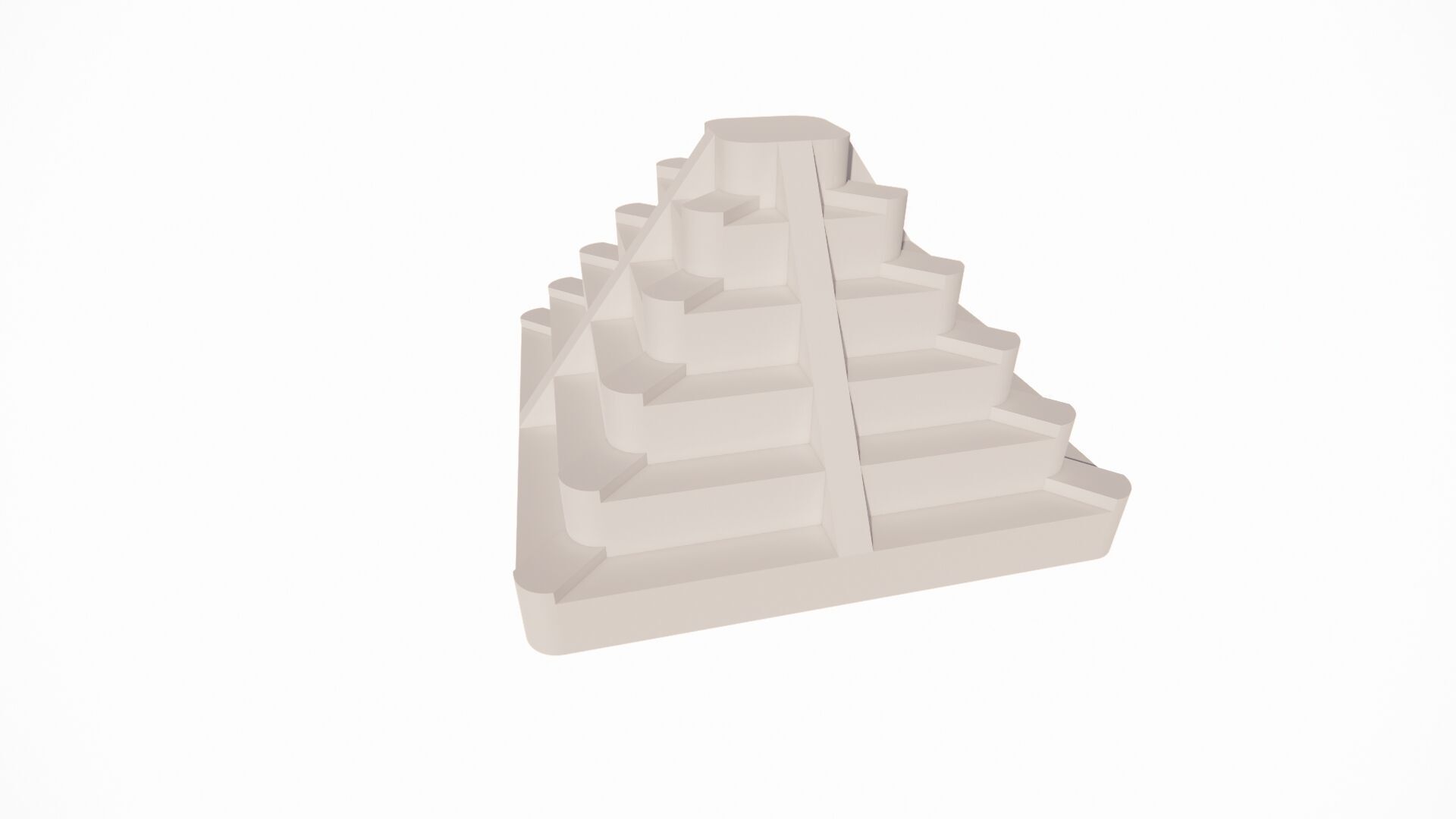 Triangle pyramids 3D algorithmic designs and forms 3D print model_12