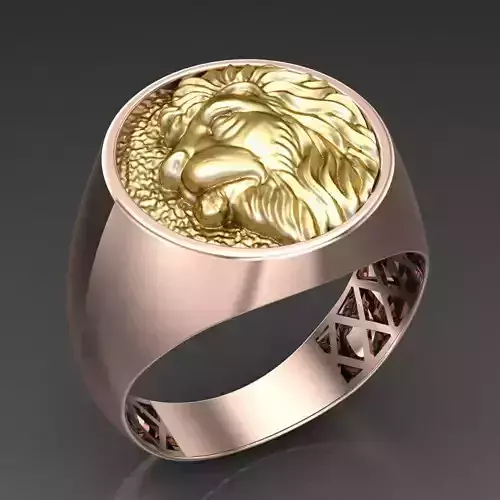 Modern Men Ring 3D CAD File 6MR023