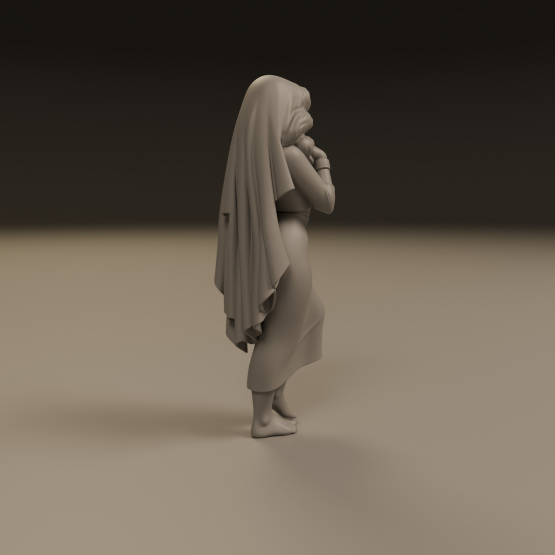 Iranian pin-up 3D print model_15