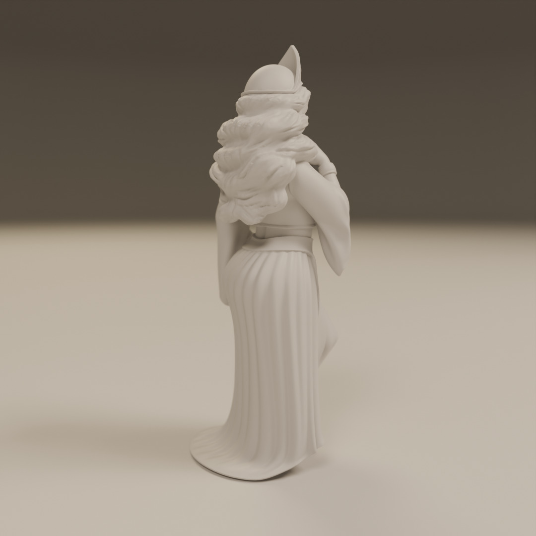 turkish pin-up 3D print model_15
