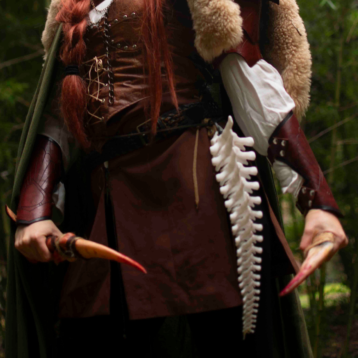 Articulated Bone Tail 3D print model_1