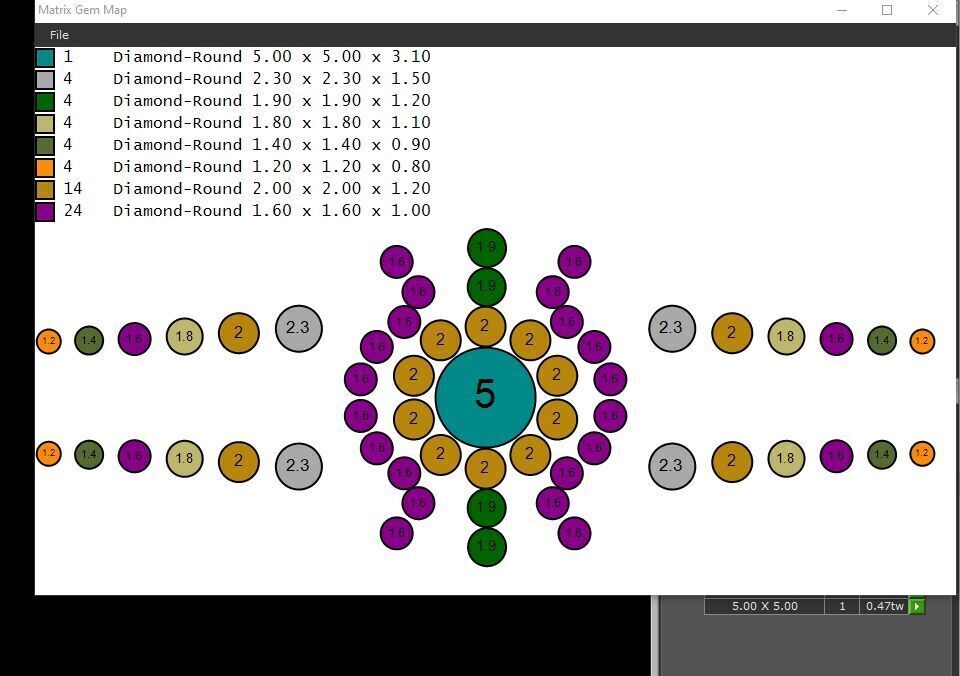 Modern Men Ring 3D CAD File 5MR049 3D print model_7