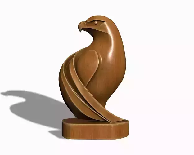 ABSTRACT SCULPTURE EAGLE BUST